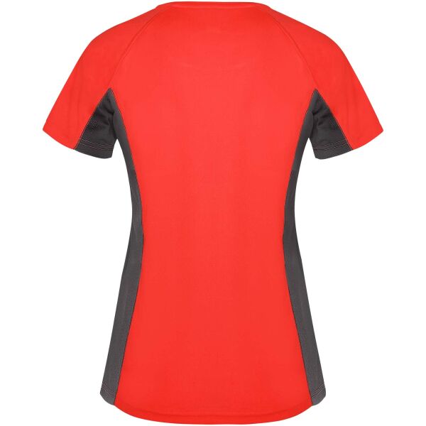 Shanghai sportshirt met korte mouwen voor dames - Rood/Donkerlood - roly-S Shanghai sportshirt met korte mouwen voor dames - Rood/Donkerlood - roly-S