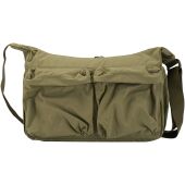 Calli 13" GRS laptoptas van gerecycled nylon - Bosgroen
