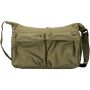 Calli 13" GRS laptoptas van gerecycled nylon - Bosgroen