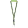 Afneembare polyester keycord met reflecterende overlay