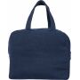 Gerecyclede polycotton (330 gsm) koeltas Elowen blauw