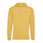 Iqoniq Jasper gerecycled katoen hoodie, ochre yellow (XXS)