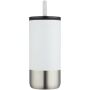 Grayson 480 ml RCS recycled insulated tumbler with straw - White