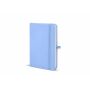 PU-Notitieboekje Sora A6 - Pastel blauw