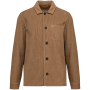 Ecologisch ribfluweel herenjasje Washed Dark Camel 3XL