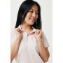 IQONIQ Yosemite dames recycled katoen pique polo, cloud pink (L)