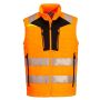 DX4 Hi-Vis Softshell Gilet orange/black S