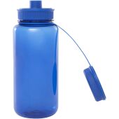 Ryder 900 ml RCS gecertificeerde RPET sportfles met multifunctioneel deksel - Koningsblauw