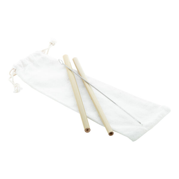 BooSip - bamboe rietje set