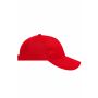 6 Panel Air Mesh Cap red one size