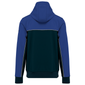 3-laags unisex softshelljas Navy / Royal Blue XS