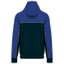 3-laags unisex softshelljas Navy / Royal Blue XS