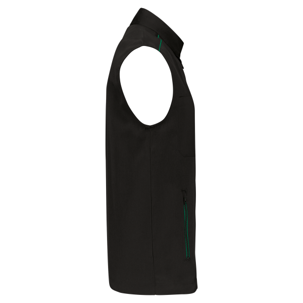 Gilet Day To Day Black / Kelly Green S Gilet Day To Day Black / Kelly Green S