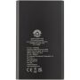 Pep type-C powerbank van 4000 mAh van gerecycled aluminium - Titanium