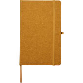 Atlana lederen notitieboek in A5 formaat - Bruin