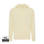 IQONIQ Rila lichtgewicht gerecycled katoen hoodie, cream yellow (XS)
