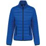 Ladies' lightweight padded jacket light royal blue XXL