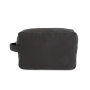Toilettas van biologisch katoen. Washed Black One Size