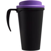Americano® grande 350 ml geïsoleerde beker - Zwart/Paars