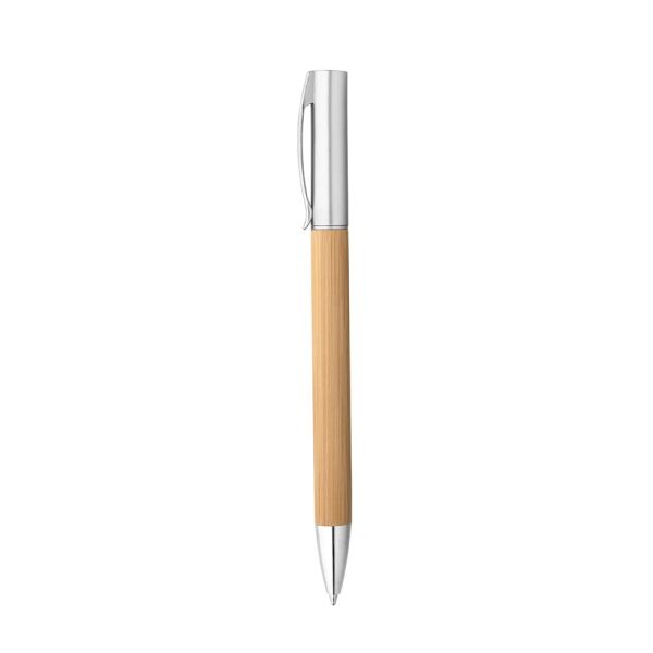 BEAL. Bamboe en ABS balpen met draaimechanisme