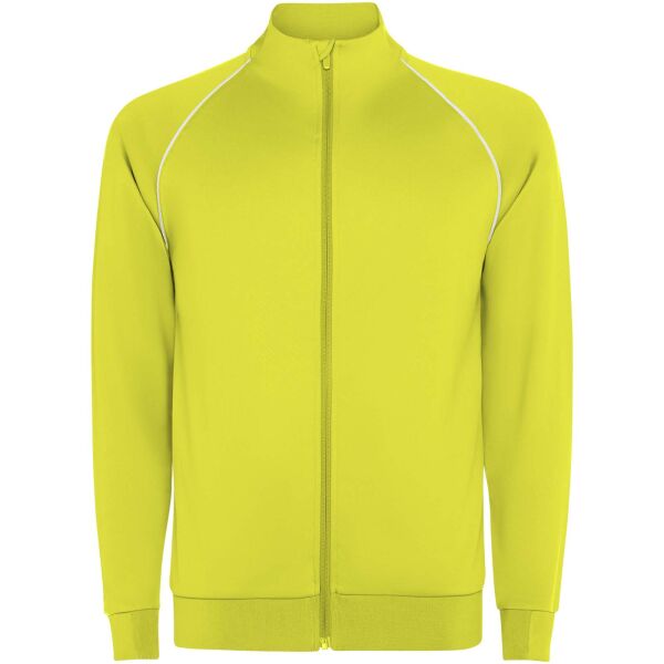 Valier full zip kids sweatshirt - Fluor Yellow - 16 Valier full zip kids sweatshirt - Fluor Yellow - 16