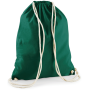 Katoenen gymtas Bottle Green One Size
