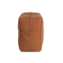 Toilettas van biologisch katoen. Washed Caramel Coffee One Size