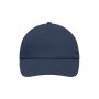 5 Panel Promo Cap Laminated navy one size