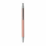 DANA - Gerecyclede aluminium balpen - Beige/rood
