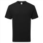 Fruit of the Loom Pure Cotton T, Black, M