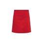 WAIST APRON BASIC, RED, One size, KARLOWSKY