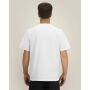 Reeser - Heavy gerecycled katoen blend T-overhemd met een modern look - White (S)