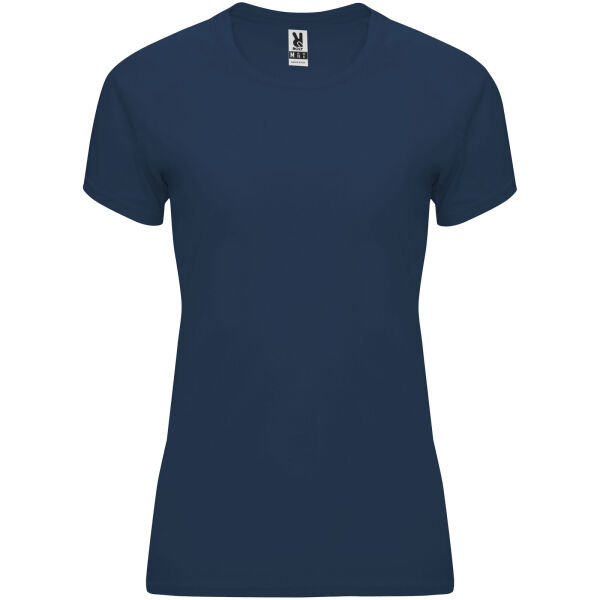 Bahrain short sleeve women's sports t-shirt - Navy Blue - S