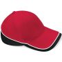 TEAMWEAR COMPETITION CAP, CLASSIC RED/BLACK/WHITE, One size, BEECHFIELD