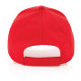 Impact AWARE™ 5 panel 190gr gerecycled katoenen cap, rood