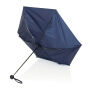 19.5" Aware™ RPET super mini manual 190T Pongee umbrella, donkerblauw