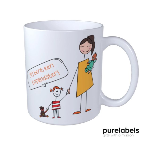 Mok | Dag van de leidster cadeau | Origineel bedank cadeau Mok | Dag van de leidster cadeau | Origineel bedank cadeau