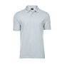Luxury Stretch Polo - Ice Blue - XL