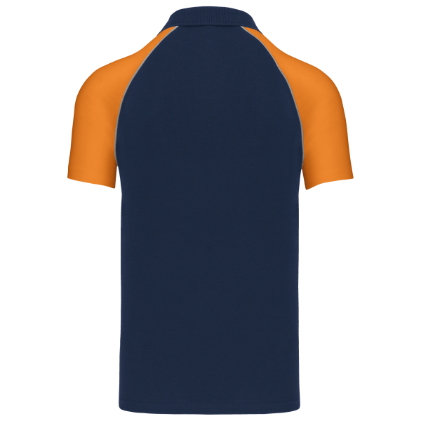 Polo baseball Navy / Orange L Polo baseball Navy / Orange L