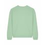 Radder 2.0 - Het unisex oversized crewneck sweatshirt - Misty Jade (XXS)
