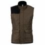 Gewatteerde damesbodywarmer mossy green/black XXL Gewatteerde damesbodywarmer mossy green/black XXL