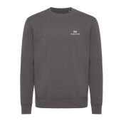 Iqoniq Kruger gerecycled katoen relaxed sweater, antraciet (XS)