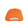 First - 5 panels cap Orange One Size