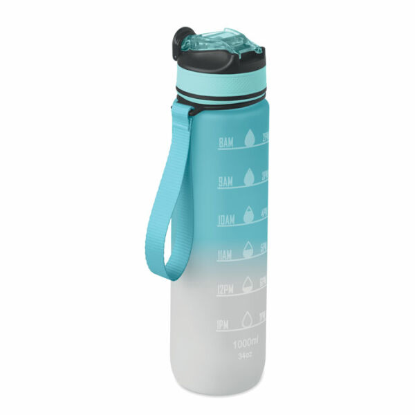ACTIVATE - Sportwaterfles RPET 1L - Babyblauw ACTIVATE - Sportwaterfles RPET 1L - Babyblauw