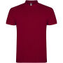 Star herenpolo met korte mouwen - Garnet - L