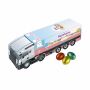 Truck met Paas chocolade, Wit, Paaseitjes Hazelnoot crispy groot Truck met Paas chocolade, Wit, Paaseitjes Hazelnoot crispy groot