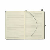 ARCOLOOP - A5 gerecycled PU notitieboek - Steengrijs