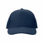 WALE - 5 panelen corduroy baseballcap - Blauw
