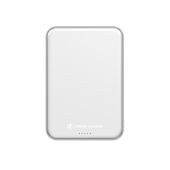 Urban Vitamin Pomona 5000mAh Qi2.2 25W magnetische powerbank, zilver