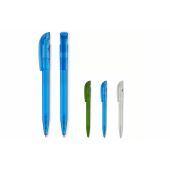 Balpen S45 R-PET transparant - Transparant / Wit